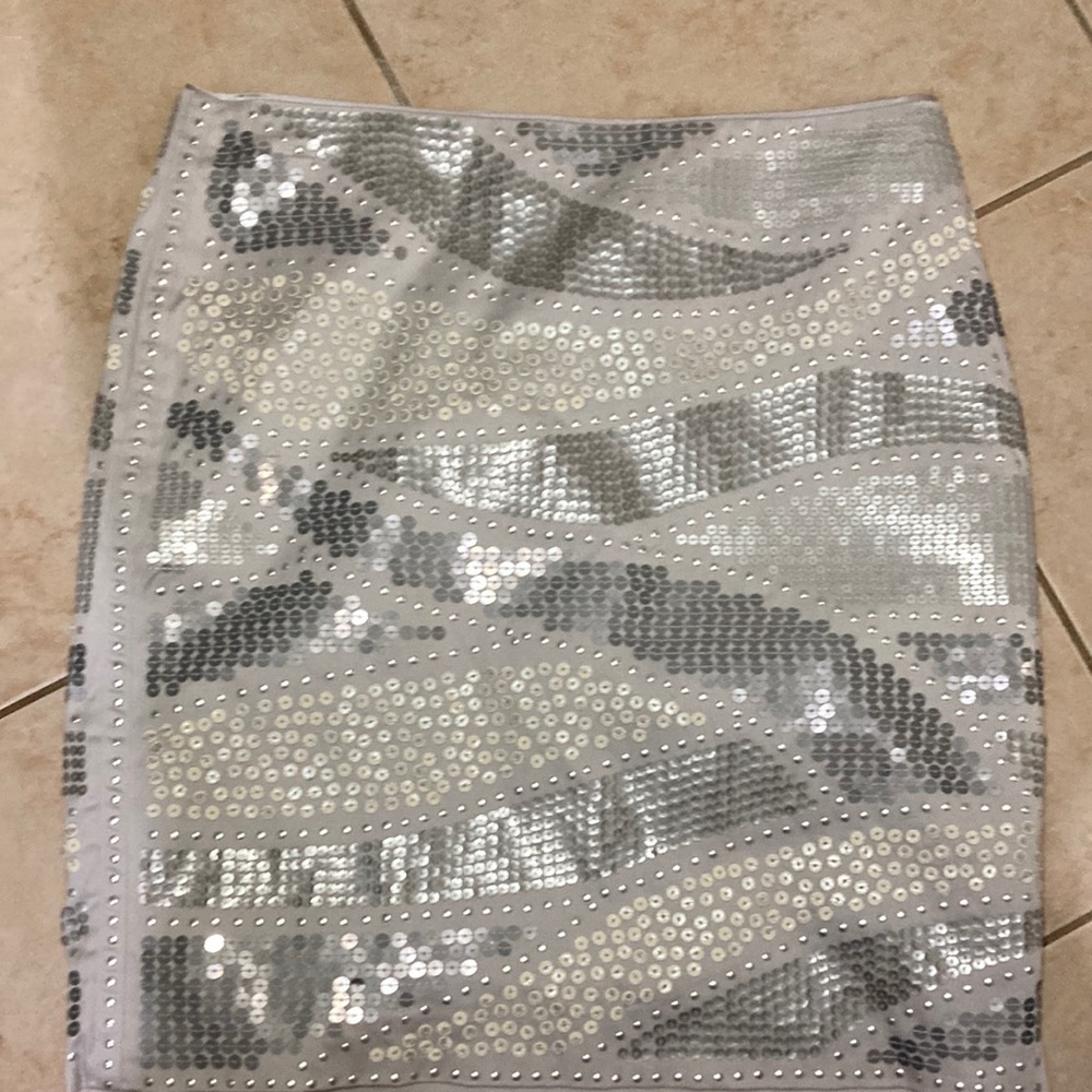 Sequin formal skirt